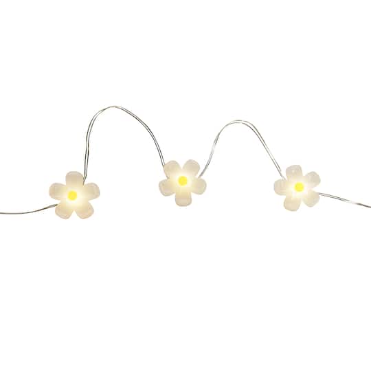 18ct. Warm White Daisy LED String Lights by Ashland®